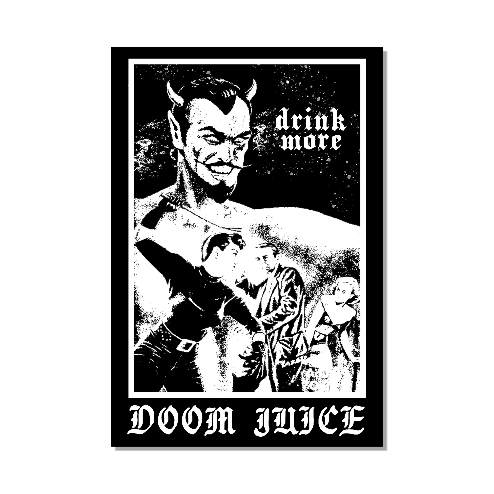 "666 LASHES" POSTER - Doom Juice Worldwide